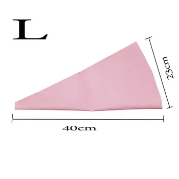 

S/M/L Pink DIY Silicone Reusable Icing Piping Bag Cake Bread Cream Sugarcraft Pastry Bag Cake Decorating Tools Cake Tools