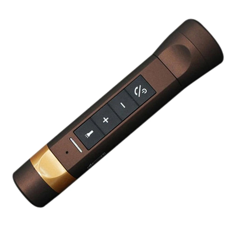 Открытый беспроводной Bluetooth динамик фонарик Фонарь банк питания Поддержка TF FM