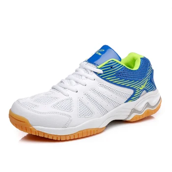 

Professional Row Of Shoes Mens Sports Breathable Volleyball Shoes Women Damping Skidproof Tennis Sneakers