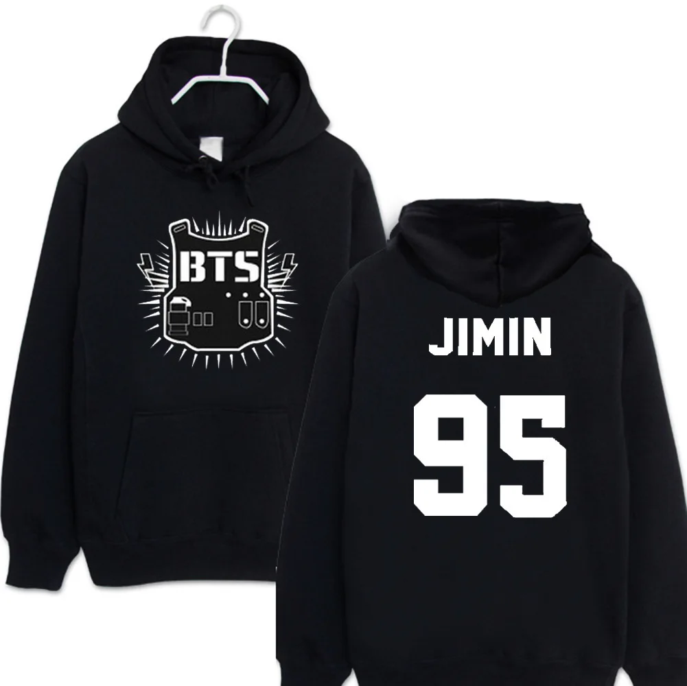 

BTS Related Products Bulletproof Boys Hoodie Jungkook Celebrity Style Suga Hoodie Fleece Hoodie Men And Women Spring And Autumn