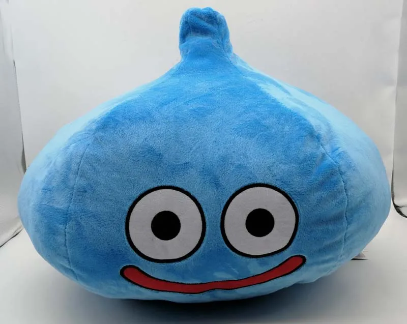 JAPAN Game Dragon Quest Plush Doll Doragon Kuesuto Slime king Model Doll 48cm