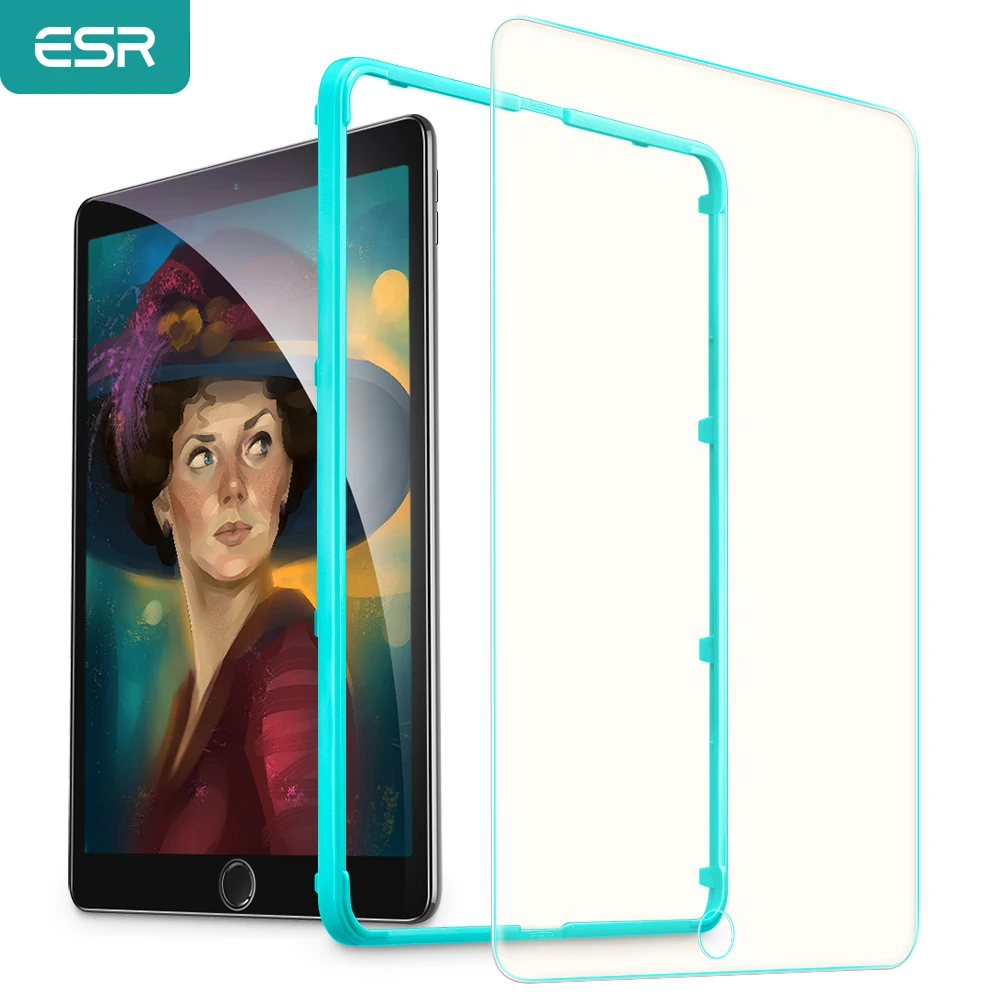 

ESR Tempered Glass for iPad Mini 5 /Mini 4 Screen Protector Anti Blue-ray Glass Film with Free Applicator for iPad mini 5 2019