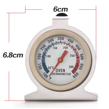 

High quality Oven thermometer Stainless steel Two patterns 1pc.useful Nice
