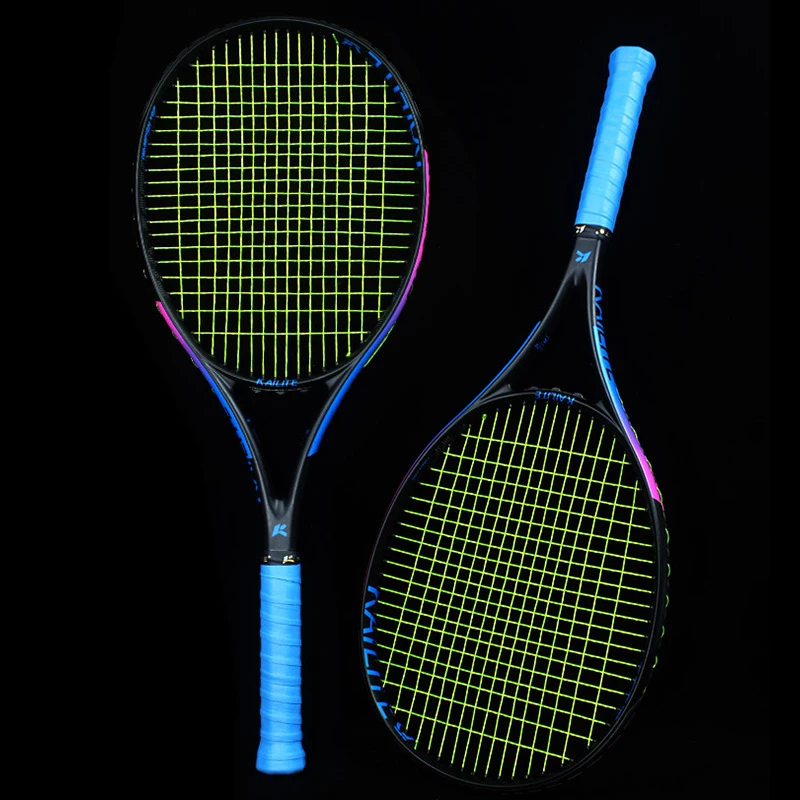 Углеродное волокно теннисные ракетки профессиональная спичка ракетка для тенниса струна с сумкой супер светильник для тренировок теннисная ракетка