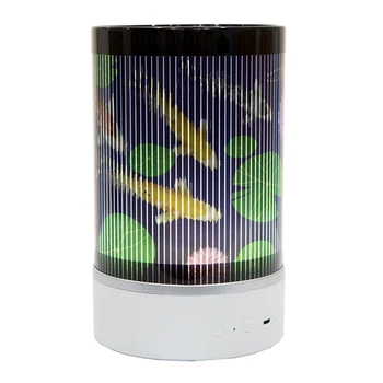 

Animated Projector Lights Night Light 360 Rotating Dimmable Dynamic Lamp 16 Colors Changing Lamp for Party Christmas Decoration