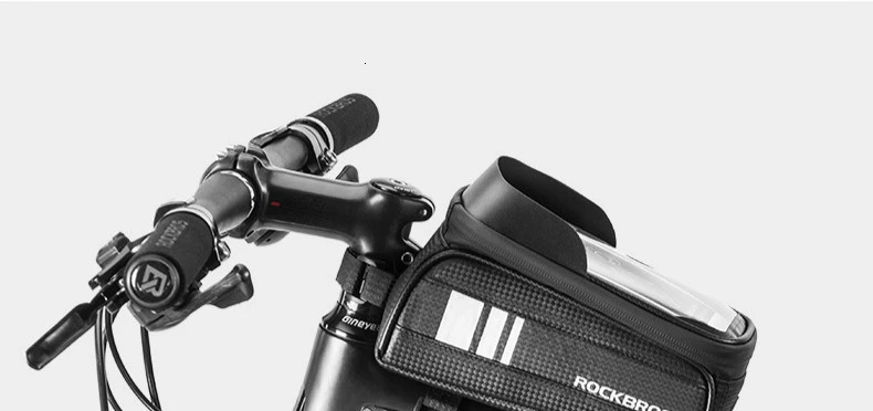Best ROCKBROS MTB Bike Waterproof Tube Bag Bicycle Rainproof 6.0 Inches Touch Screen Phone Case Storage Bag Road Bike Accessories 9 Best ROCKBROS MTB Bike Waterproof Tube Bag Bicycle Rainproof 6.0 Inches Touch Screen Phone Case Storage Bag Road Bike Accessories 9