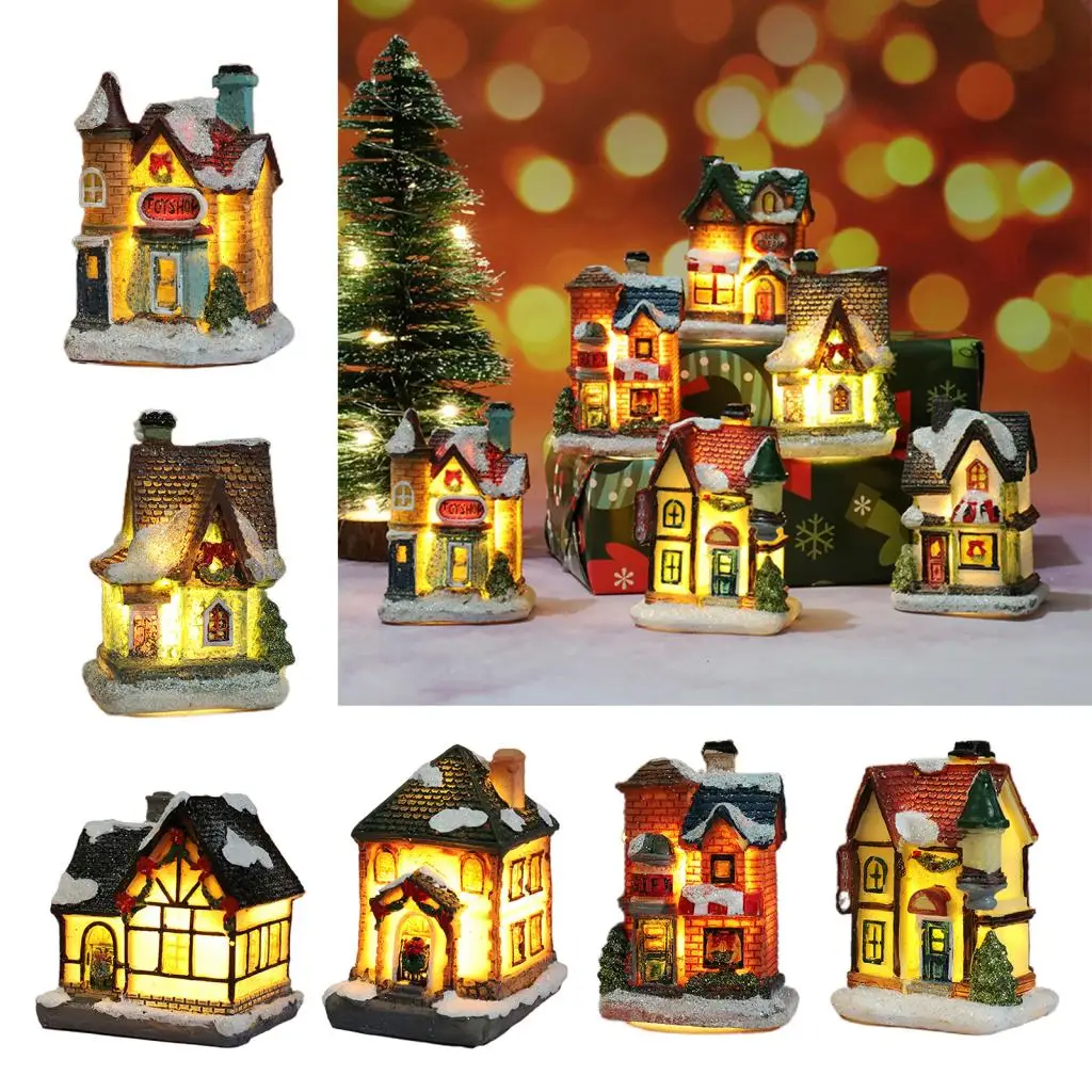 LED Christmas Castle Fairy LED Lights Party Decor Xmas Wedding Ornament Warm LED Christmas Castle Fairy LED Lights Party Decor Xmas Wedding Ornament Warm