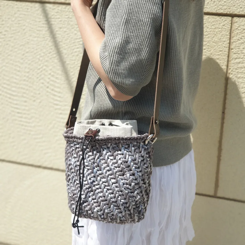 Bag Shoulder Strap PU Leather Snap Button Single Shoulder Long - Main Image