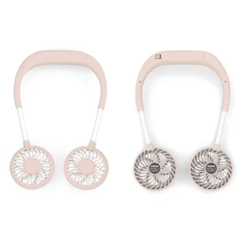 

USB Charging Fan Lazy Fan Neck Hanging Fan For Sports Travel Adjustable Cooling Fan for Outdoor Travel