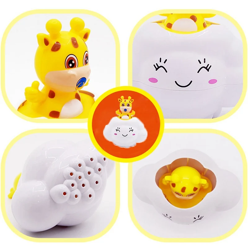 Игрушки для купания, игрушки для купания, веселые Пляжные Игрушки для детей, детские игрушки для купания, игрушки с изображением оленя и дождя