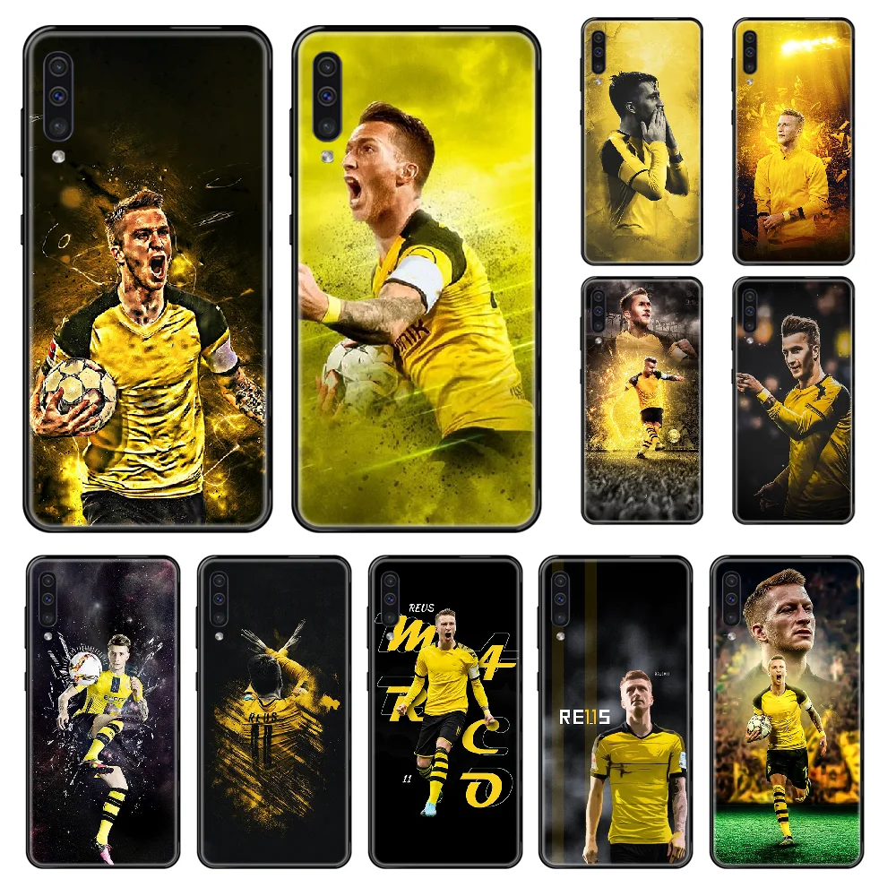 

Football Star Marco Reus Phone case For Samsung Galaxy A 3 5 6 7 8 20 40 50 70 71 E S Plus 2016 2017 2018 black silicone Etui
