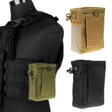 Военный Molle пакет тактический пистолет журнал разгрузка Drop Поясная Сумка Утилита Охота винтовка, подсумок на открытом воздухе