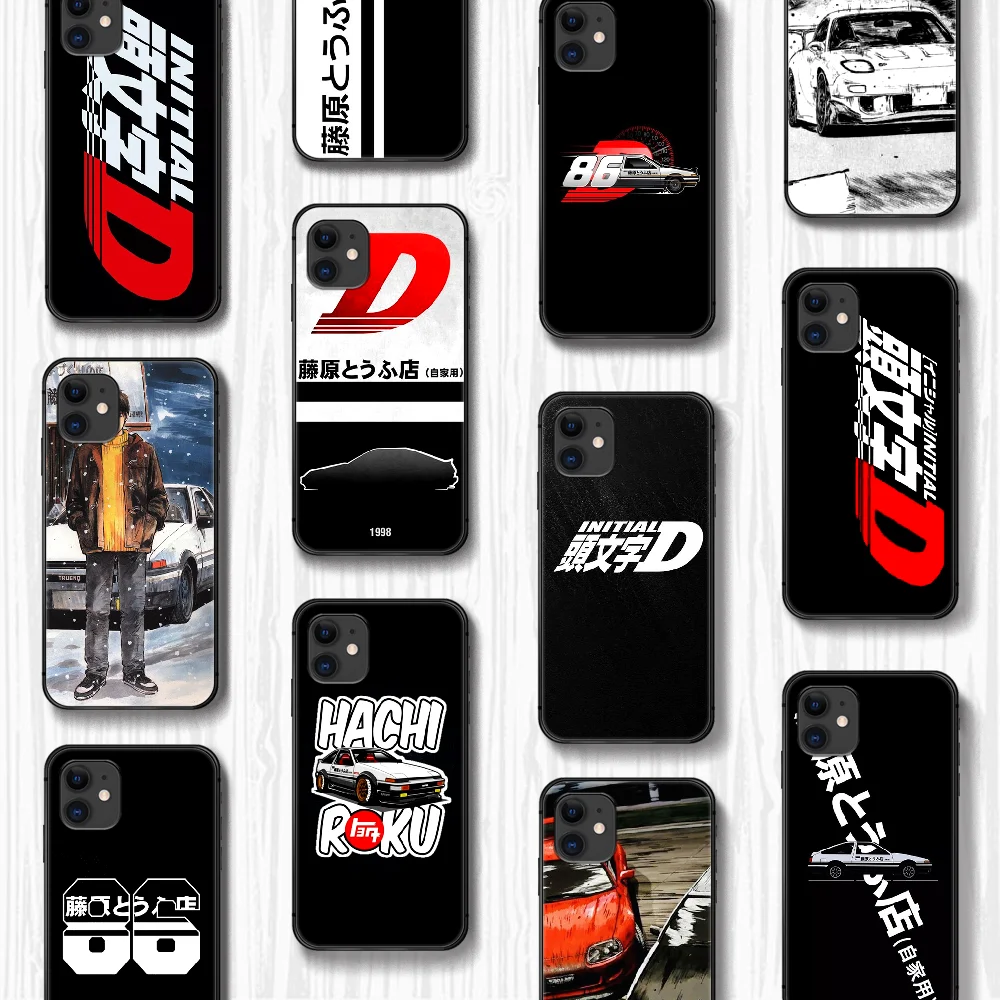 Чехол для телефона с японским аниме Initial D чехол iphone 5 5s se 2020 6 6s 7 8 12 mini plus X XS XR 11 PRO MAX