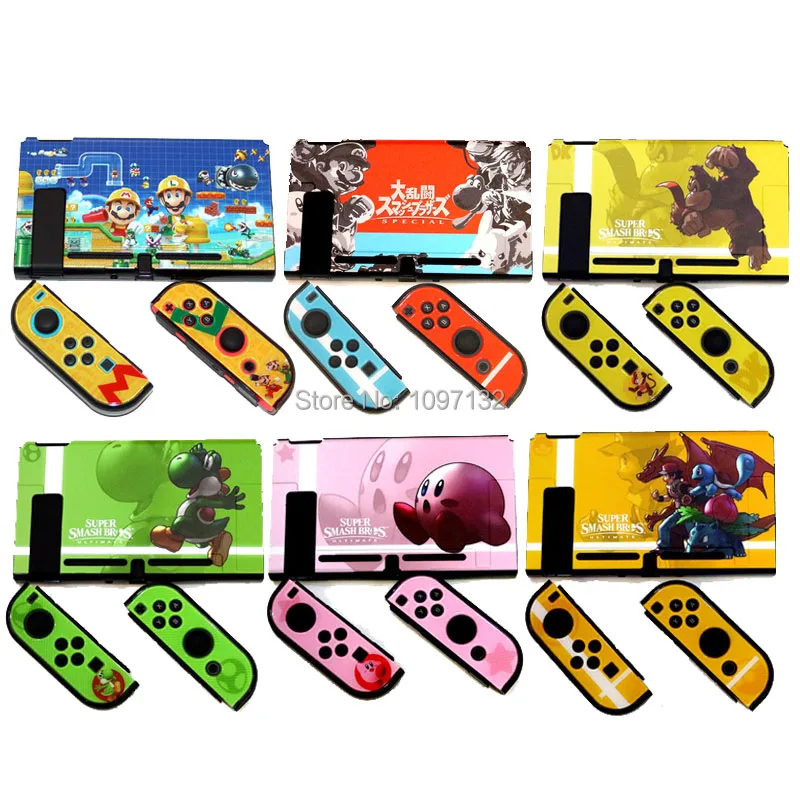 

Hard Shell Case for Nintend Switch Nintendos Switch Console Plastic Nitendo Case for NS Nintendo Switch Joycon Decal Accessories