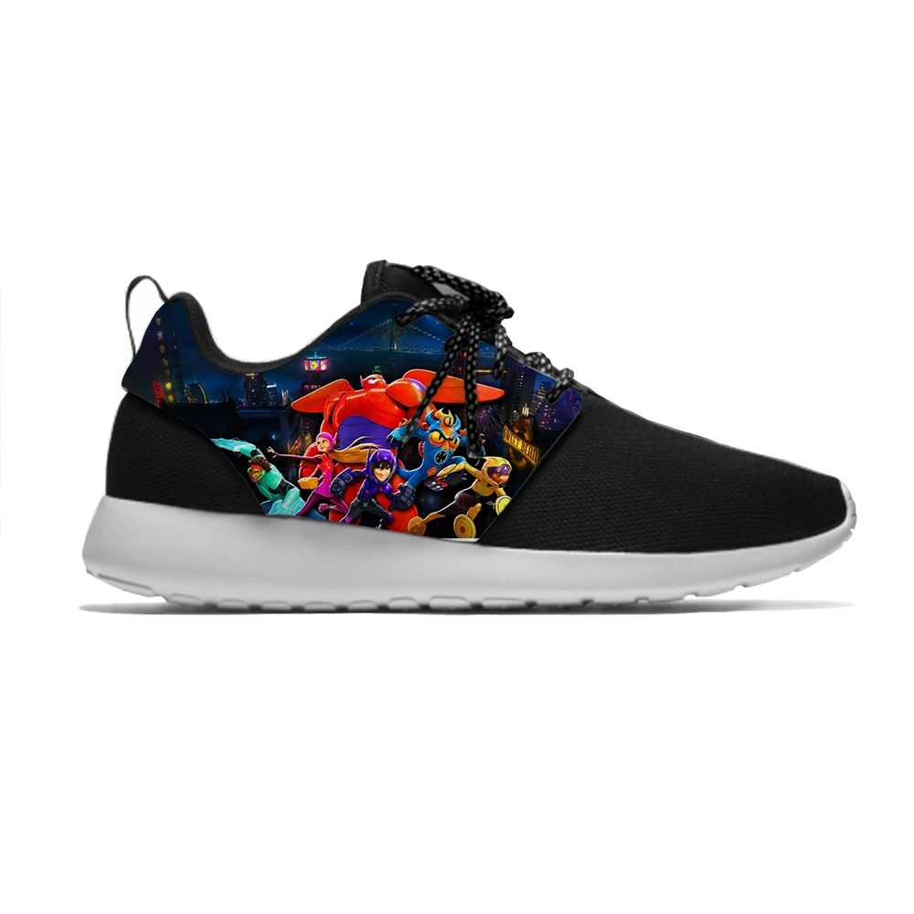 

Anime Big Hero 6 Cartoon Hot Fashion Cool Funny Sport Running Shoes Kids Breathable Lightweight Sneakers Boys Girls Children