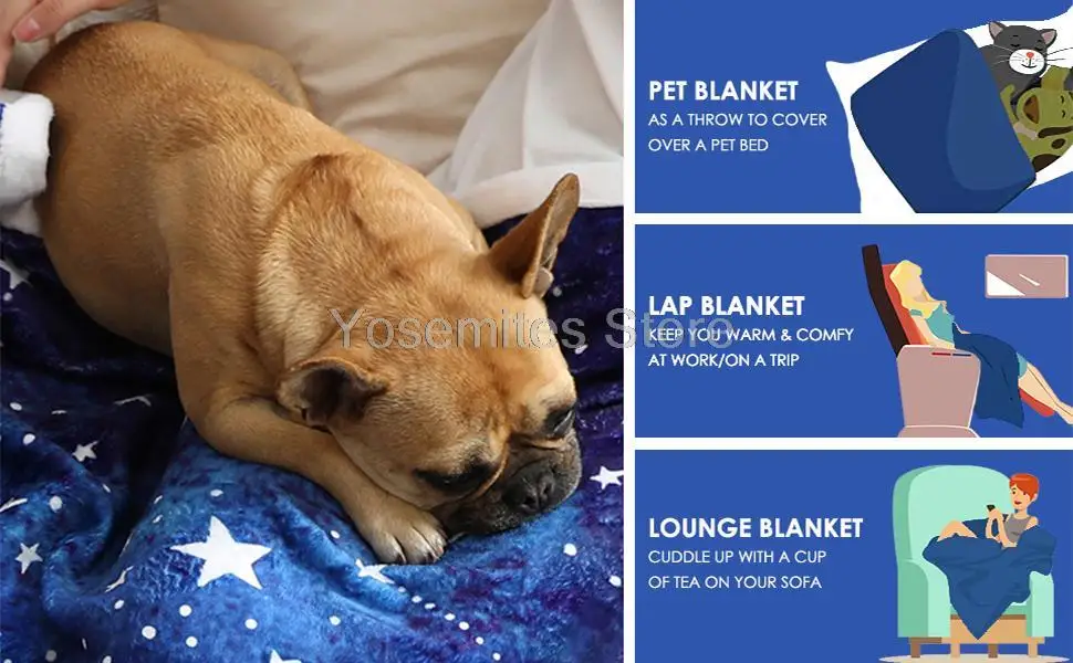 Pet lap lounge blanket