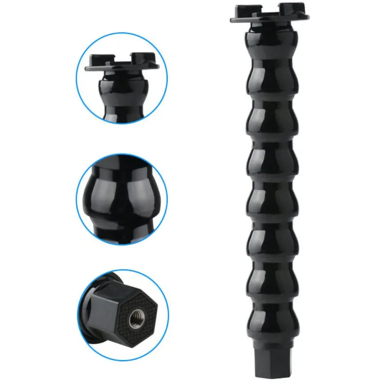 Для Спортивная камера GoPro Snake Arm кронштейн гайка база u-образный упругий держатель камеры s Аксессуары