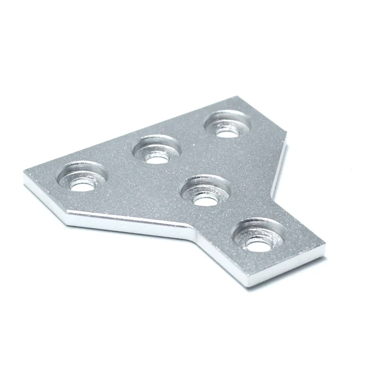GIULY T Shape 5 Hole Joining Plate for 3D Printer V- slot 2020 Aluminum Profile