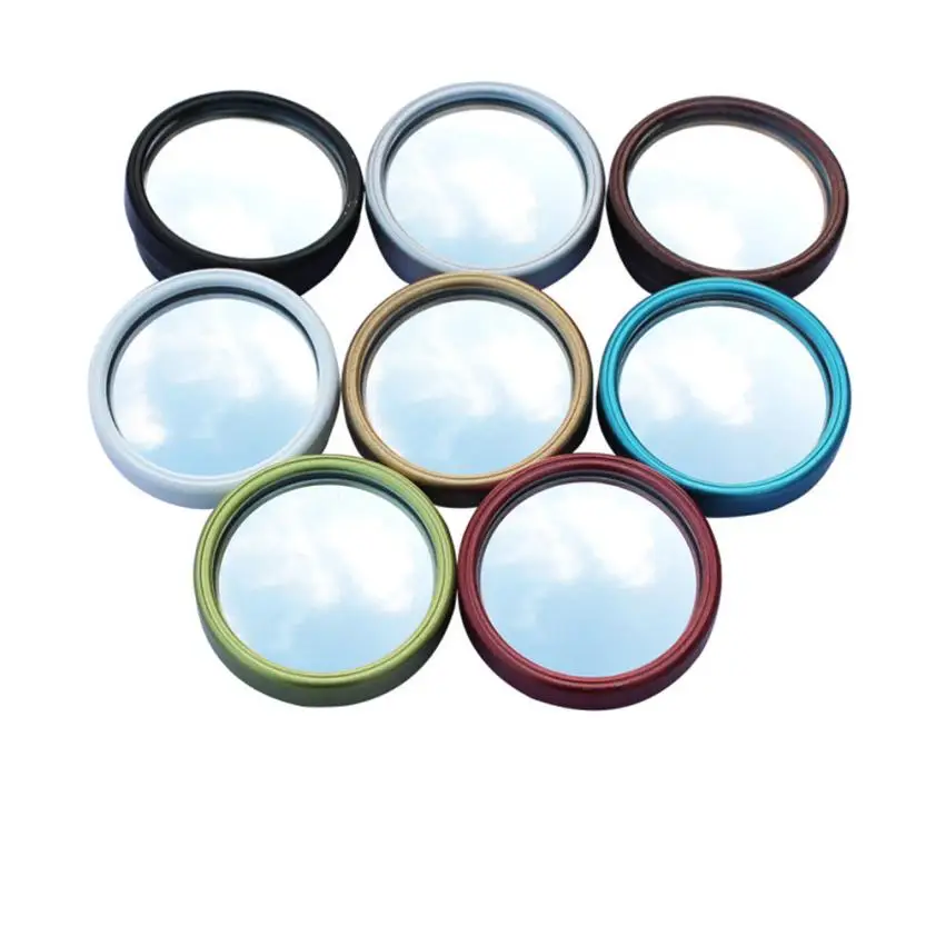 Universal 2pcs Car Vehicle Driver Wide Angle Round Convex Mirror Blind Spot Auto RearView pratical Car Acessories 90805