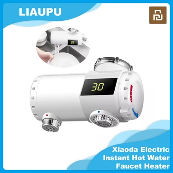 

Xiaoda Electric Instant Heat Water Heater Faucet Tap Kitchen Nozzle Heater Temperature Cold Warm Adjustable Faucet Smart Home