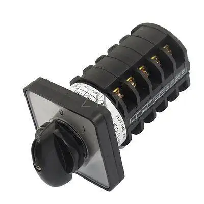 

AC 660V 10A Latching 20 Terminals 2 Position Cam Combination Changeover Switch