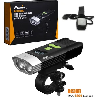 

Fenix BC30R 1800 Lumen Rechargeable Bike Light with Digital Display & Quick Release Mount