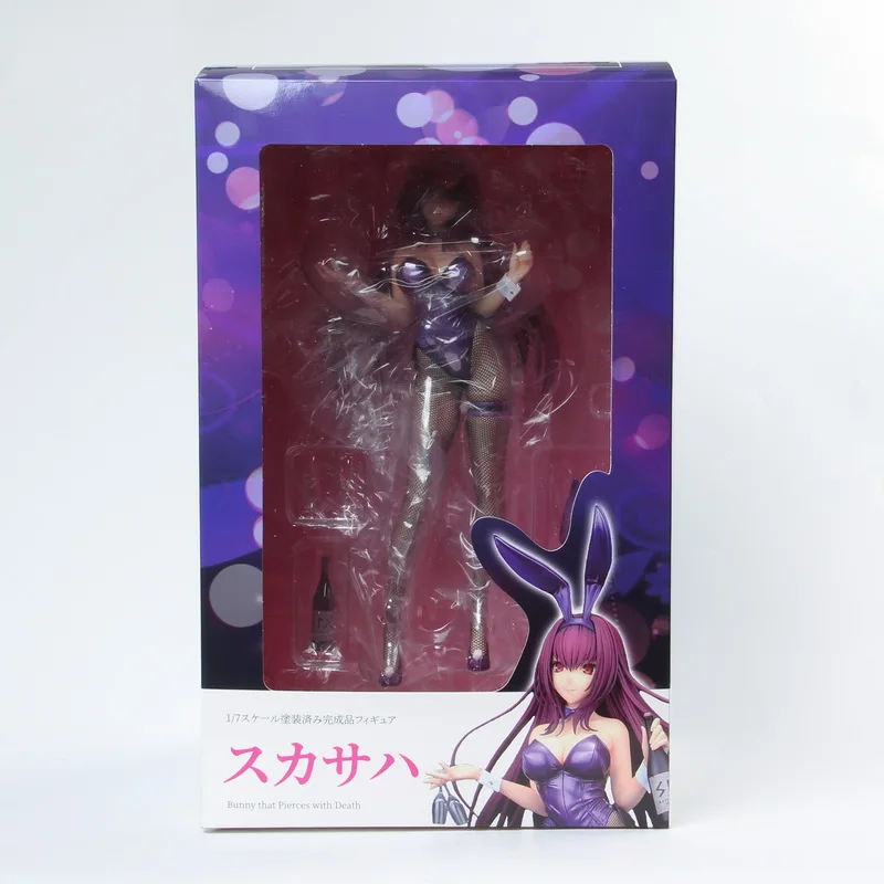 Аниме Fate/Grand Order Scathach Lancer Alter Sashi Ugatsu Мягкий Кролик девушка сексуальная девушка ПВХ фигурка игрушки Коллекционная модель