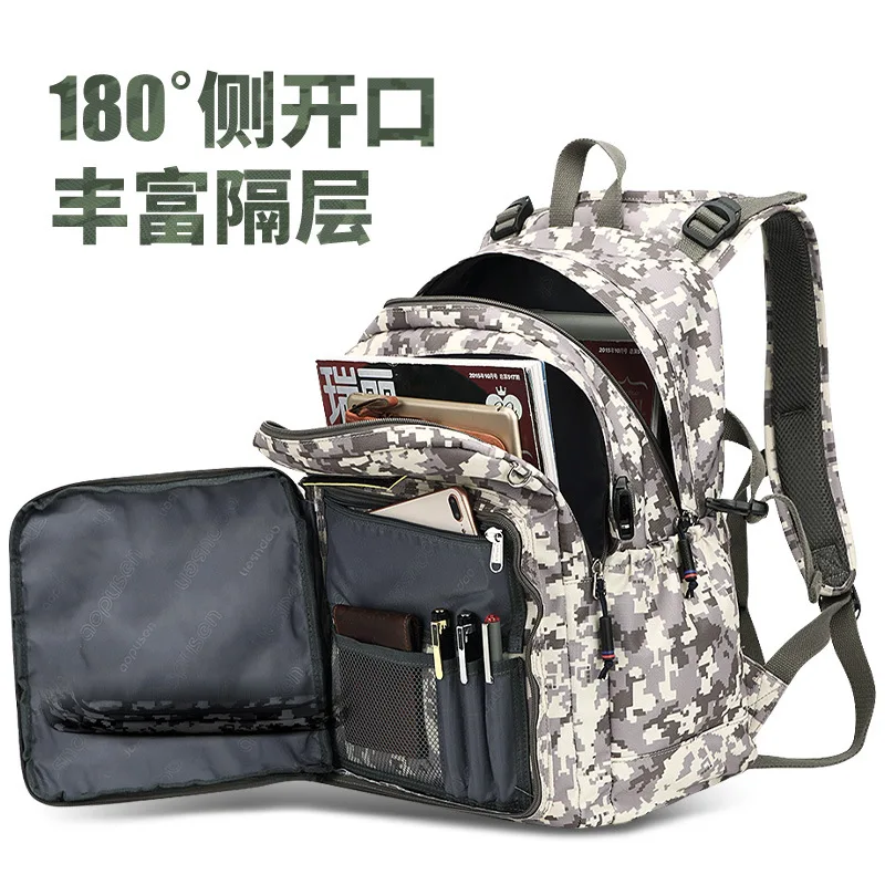 

Jedi Survival Level Three Bag Eats Chicken 3 Class Backpack Men's Backpack Peace Elite High School Junior High School Schoolbag