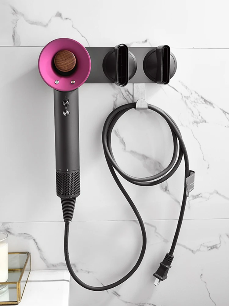 Dyson фен кронштейн пробивая стойка dyson Воздушная трубка стойка для хранения Парикмахерская Фен для волос настенное крепление