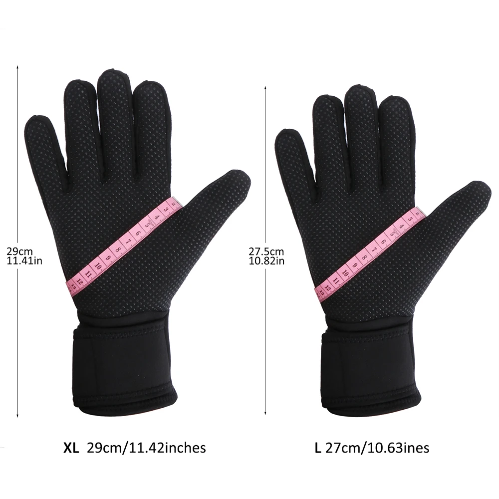 Goture зимние уличные противоскользящие перчатки полный палец водонепроницаемые теплые перчатки L/XL для рыбалки, велоспорта, пешего туризма, альпинизма