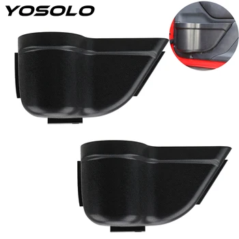 

YOSOLO Door Storage Barrel For 2011-2018 Jeep Wrangler JK JKU 2/4 Stowing Tidying Car Organizer Car Door Storage Boxes