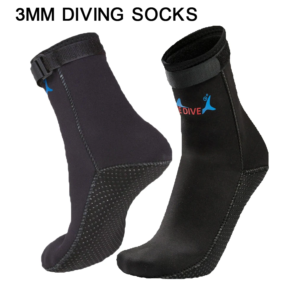 3mm Neoprene Scuba Diving Swimming Snorkeling Fin Socks Spearfishing Beach Boots 