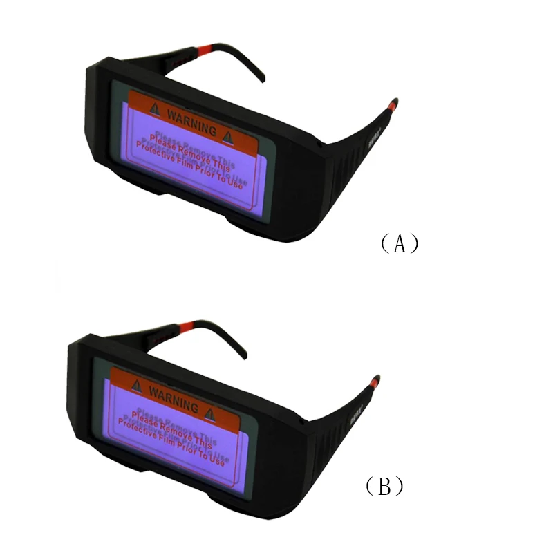 Авто затемнение сварочный шлем Защита для глаз очки 1,2 мм ультра-тонкие линзы сварочный фотоэлектрический шлем для сварочных работ