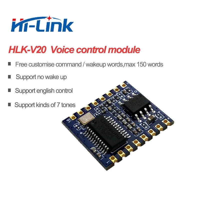 Pcshi-link Inteligente Módulo de Reconhecimento de Voz Offline Hlk-v20 Áudio Internet das Coisas Iot Módulo Controle de Voz 2 - Image 4