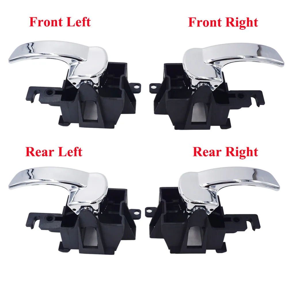 4x Door Handle Interior Front Rear Left Right For Nissan Pathfinder