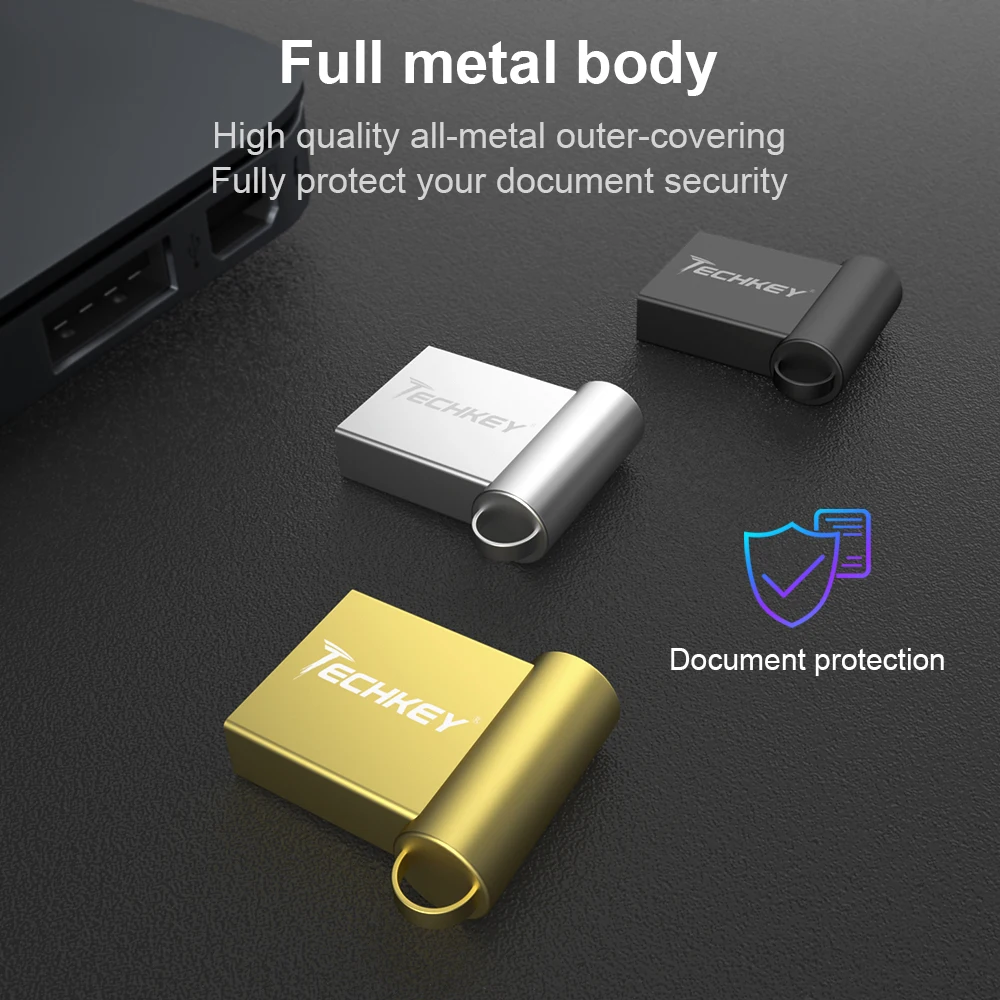 TECHKEY Memory Stick устройство для хранения мини-ручка флешки 8 Гб 16 Гб 64 ГБ 32 ГБ Usb-флэш-накопитель Usb-ключ портативный супер