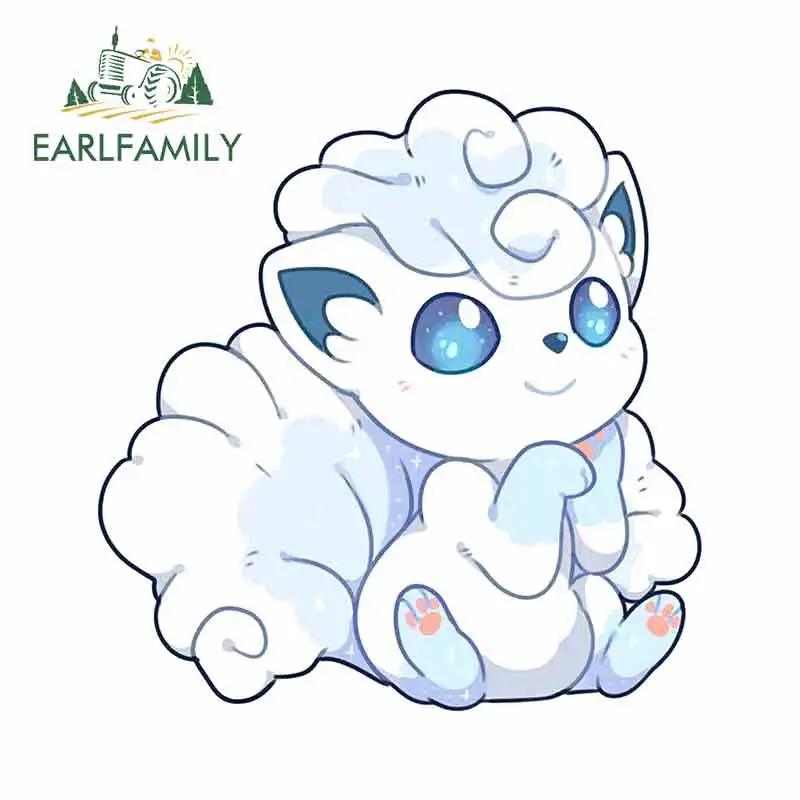 EARLFAMILY 13 см x 12 6 для автомобиля Pokemon наклейки и водонепроницаемые граффити