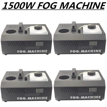 

4PCS/1500W smoke machine remote + wire control gas column machine / fog machine professional DJ equipment