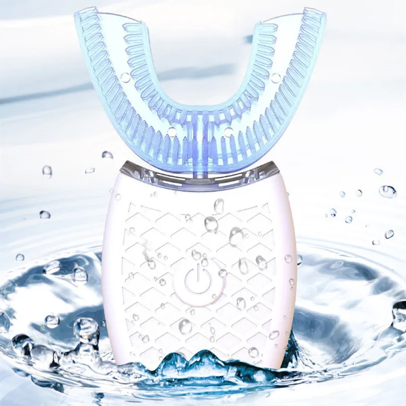 360 Degrees Intelligent Sonic Electric Toothbrush U Type Gift Teeth Tooth Brush USB Rechargeable Tooth Automatic Whitening 360 Degrees Intelligent Sonic Electric Toothbrush U Type Gift Teeth Tooth Brush USB Rechargeable Tooth Automatic Whitening