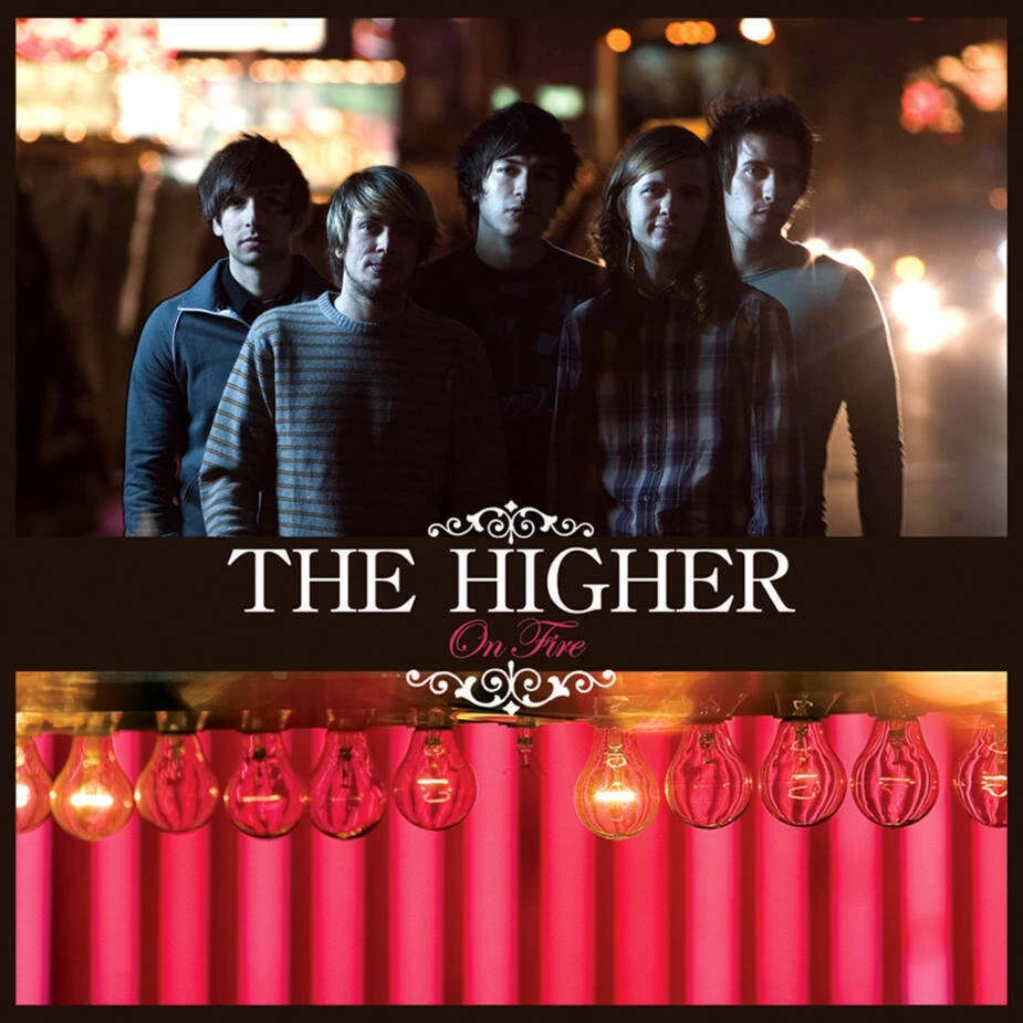 The Higher. On Fire - оригинальный диск бу |