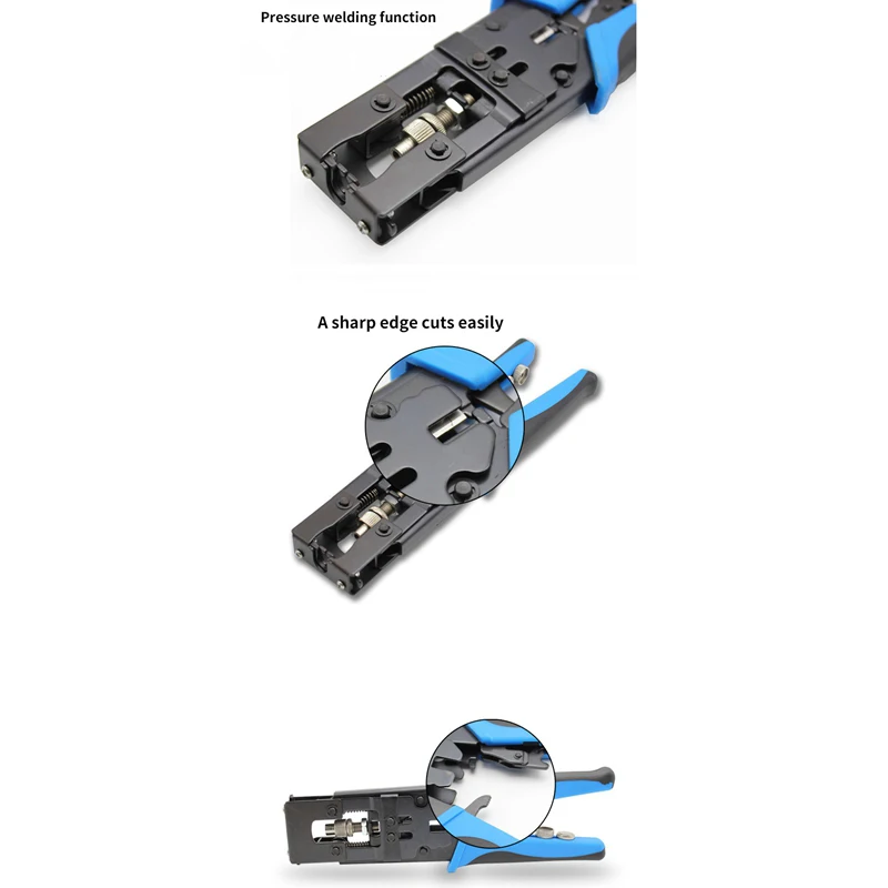 Stripper Pliers F/BNC/RCA Type Crimper Stripper Pliers Hand Tool Set Coaxial Cable Cutter