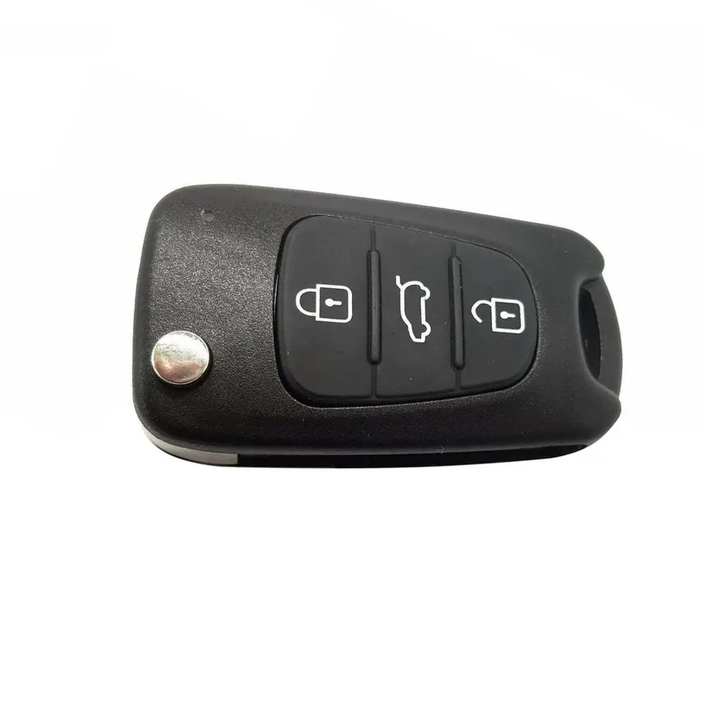 Пару 3 кнопки дистанционного флип ключ чехол s для hyundai I10 I20 I30 Ix35 Ix20 ключи Защитный чехол автомобильные аксессуары