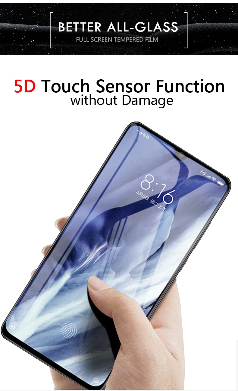 Для Xiaomi mi 9 Pro, закаленное стекло, полное покрытие, MOFi,, для Xiao mi 9 Pro, защита экрана, Передняя пленка, черное, mi 9, HD Стекло