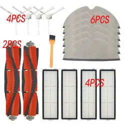 Pièces de rechange pour aspirateur Robot Xiaomi Mijia 1C, brosses principales, filtres, brosse latérale, tampons de balayage 