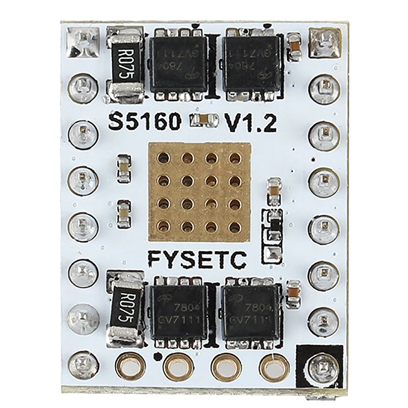 Запчасти для 3D-принтера Tmc5160 V1.2 Spi шаговый двигатель S5160 бесшумный драйвер StepStick провод руль для карты F6 Vs Tmc2130 V1