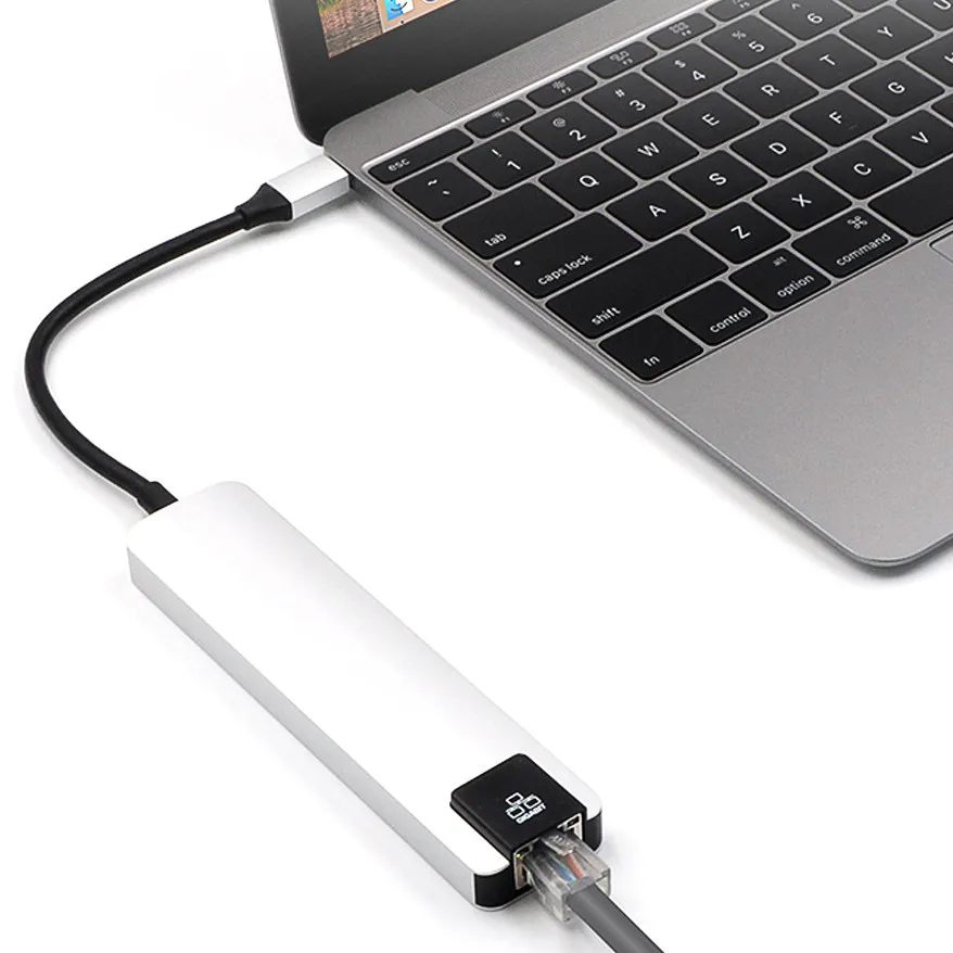 Концентратор USB 5 в 1 Heat-5in1 концентратор USB Type C 4K Hdmi USB C гигабитный Ethernet RJ45 LAN адаптер