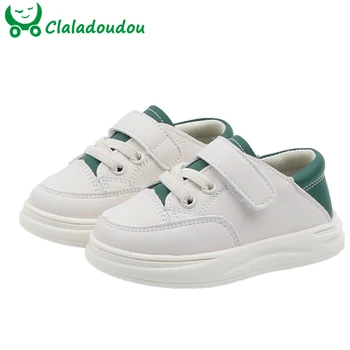 

Brand New Spring Autumn Sneakers 0-2Y Baby Boys Infant Toddler First Walkers Flat white Girls Casual Shoes Claladoudou 12-15.5cm