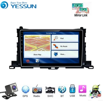 

YESSUN Car Android Multimedia Player For Toyota Highlander Kluger XU50 2015~2018 GPS Navigation Big Screen AUTO Radio