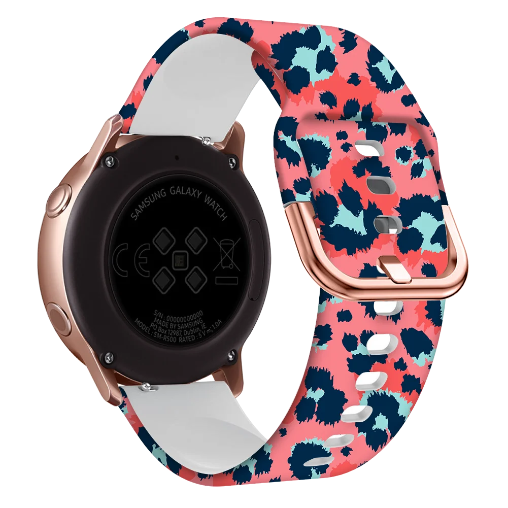 Premium 20mm Silicone Sport Watchband