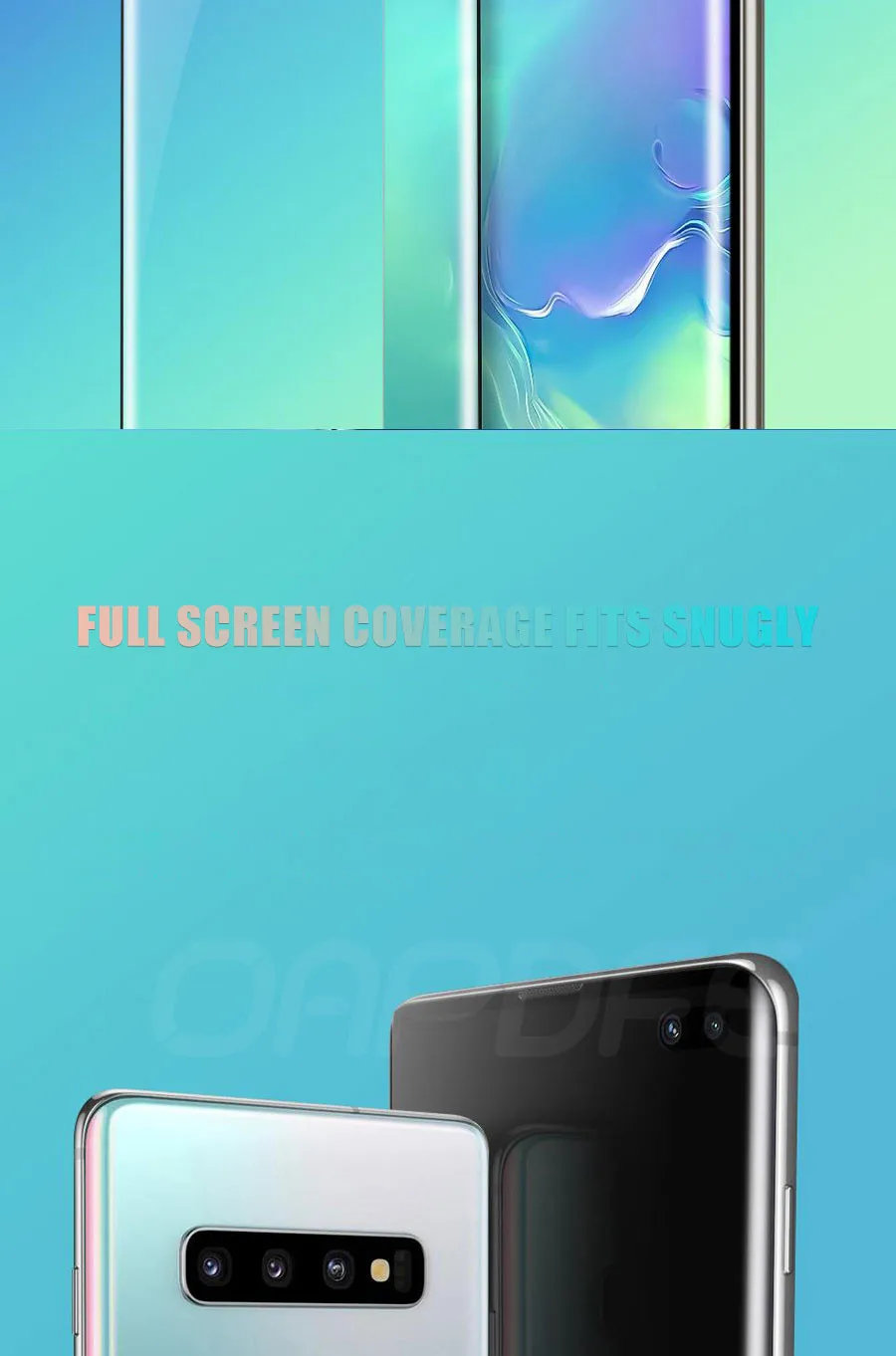Полностью изогнутое закаленное стекло для samsung Galaxy Note 10 9 8 S10 S9 S8 Plus S10e S7 Edge Защитная пленка для экрана